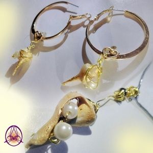 Valentines earring and necklace set